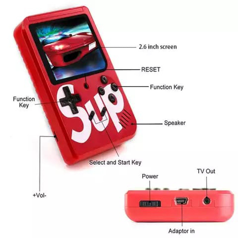 کنسول بازی دستی Sup Double Game Box