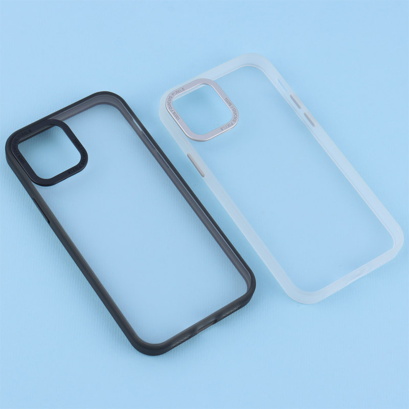 قاب PC Foucus Pixels شفاف آیفون 12