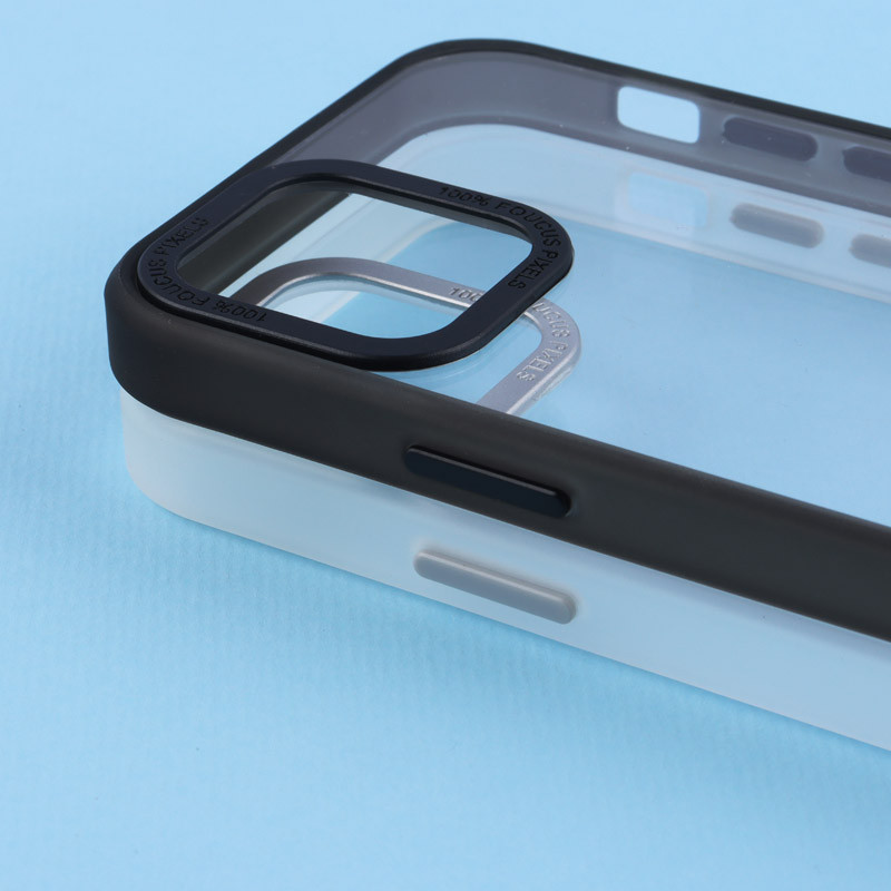 قاب PC Foucus Pixels شفاف آیفون 12