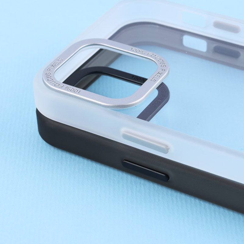 قاب PC Foucus Pixels شفاف آیفون iPhone 12 Pro