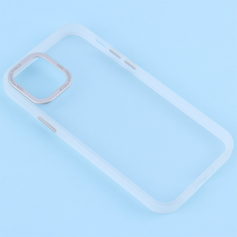 قاب PC Foucus Pixels شفاف آیفون iPhone 12 Pro