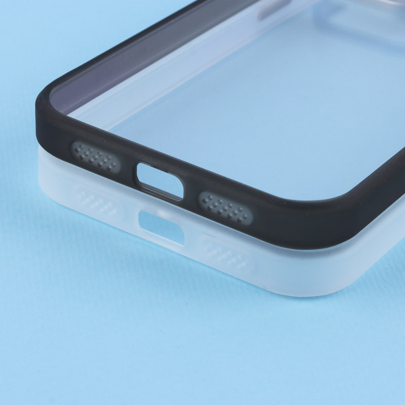 قاب PC Foucus Pixels شفاف آیفون iPhone 12 Pro Max