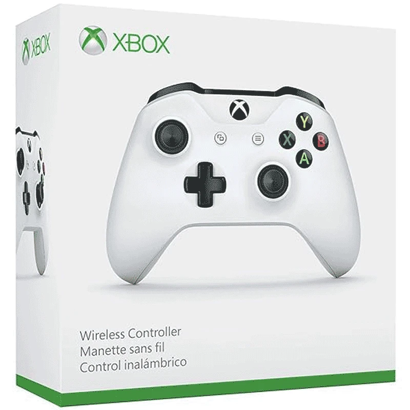 دسته بازی بی سیم Microsoft Xbox One S White