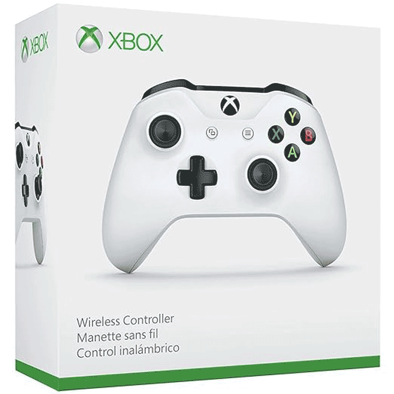 دسته بازی بی سیم Microsoft Xbox One S White