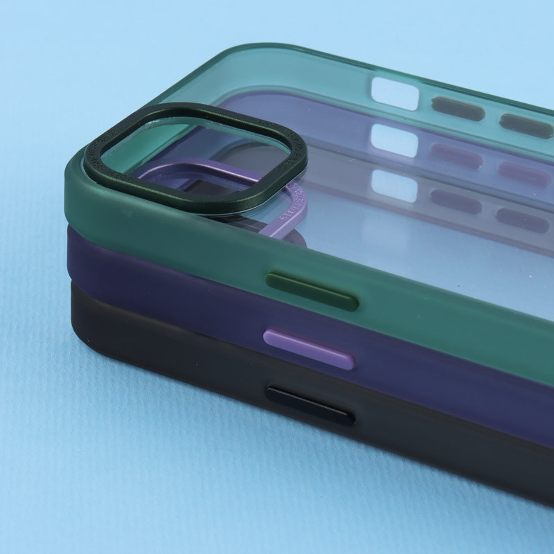 قاب PC Foucus Pixels شفاف آیفون 13 / 14