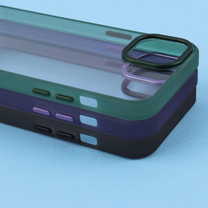 قاب PC Foucus Pixels شفاف آیفون 13 / 14