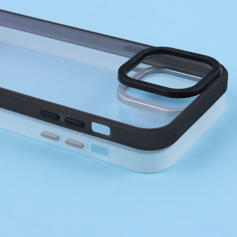 قاب PC Foucus Pixels شفاف آیفون iPhone 14 Pro Max