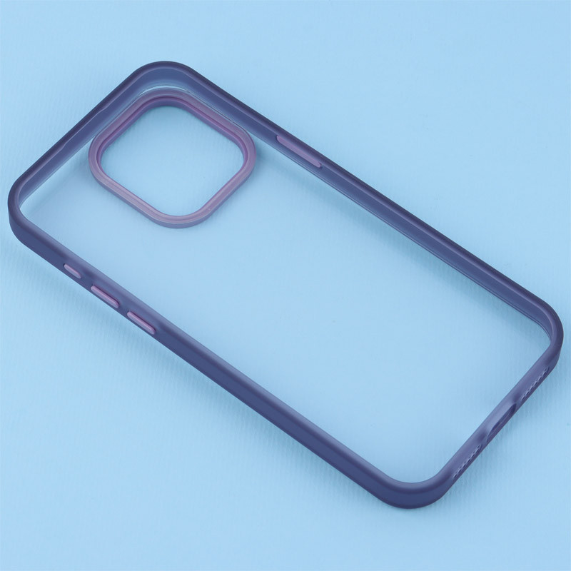 قاب PC Foucus Pixels شفاف آیفون iPhone 15 Pro Max