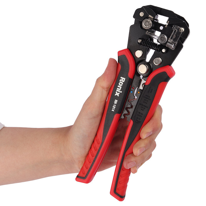 انبر سیم لخت کن رونیکس RH-1814 سایز 8 اینچ
