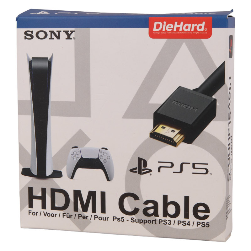 کابل DieHard HDMI 1.5m کنسول بازی PS5