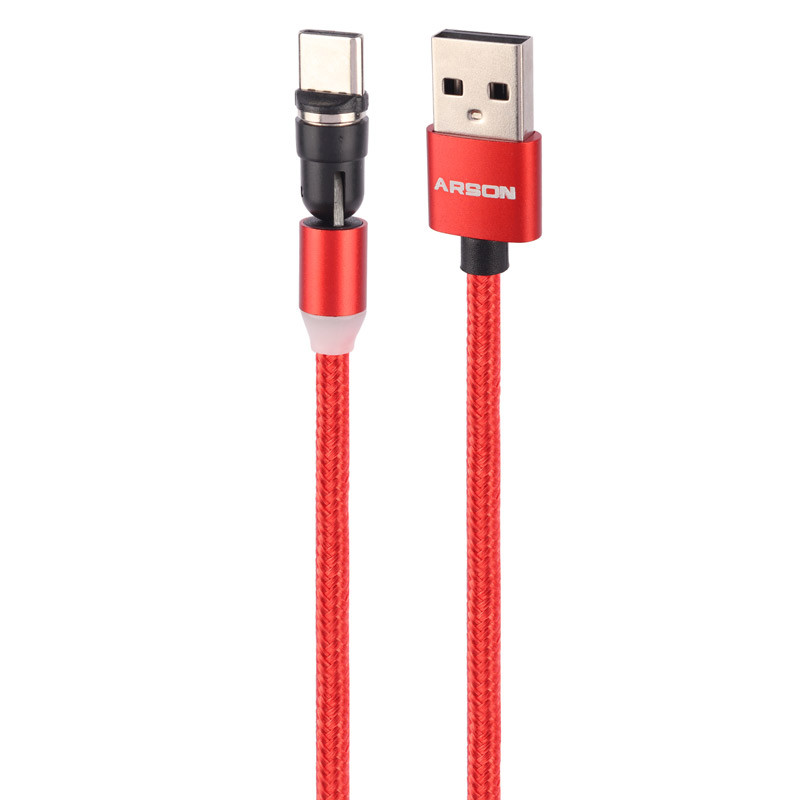 کابل مگنتی فست شارژ Arson AN-Q36 1m Type-c