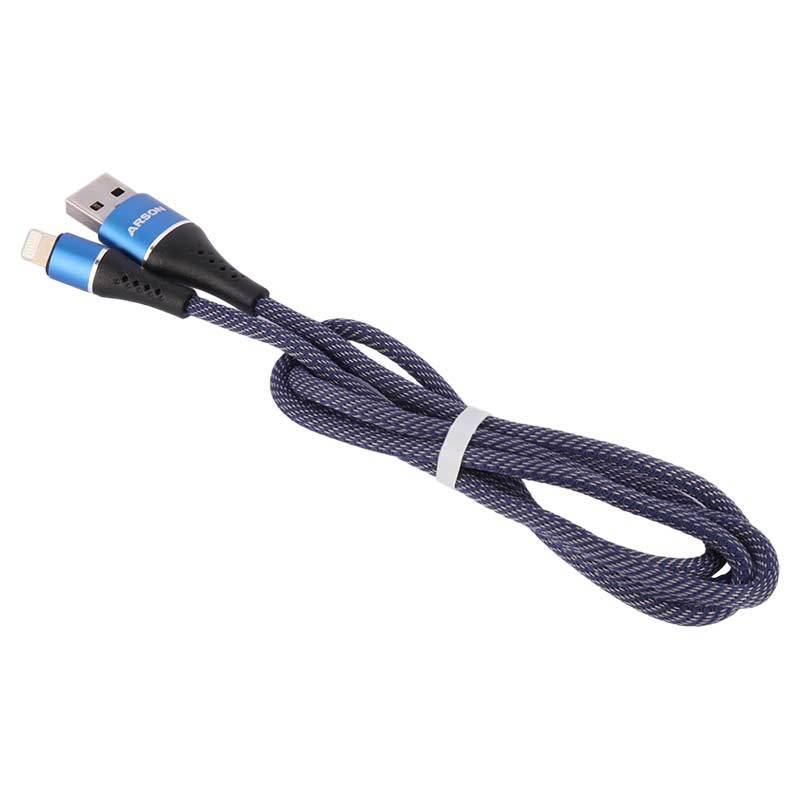 کابل آیفونی فست شارژ Arson AN-CA10 3A 1m