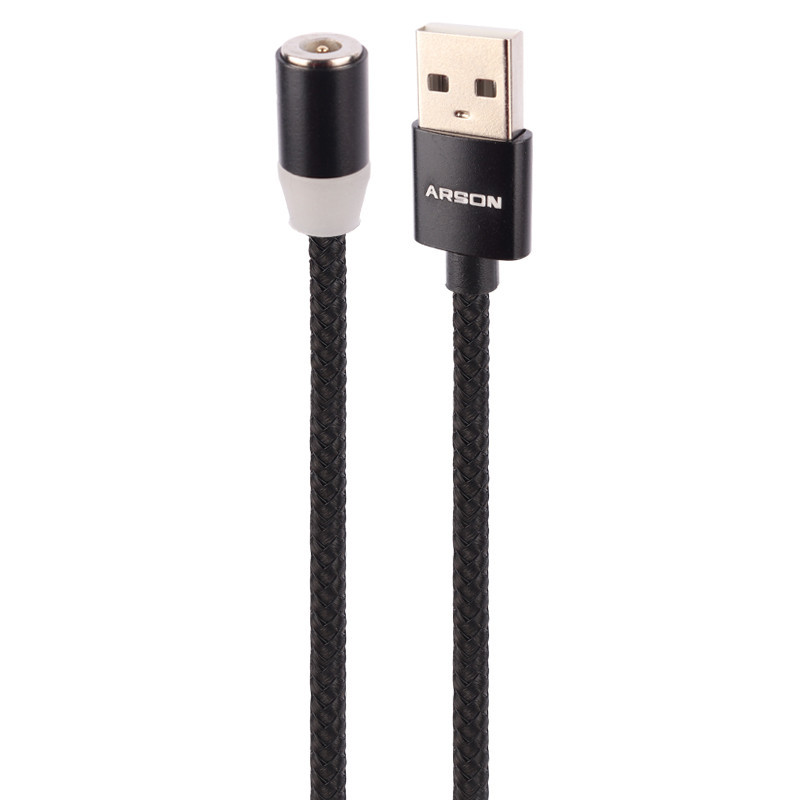 کابل 3 سر مگنتی فست شارژ Arson AN-M33 1m