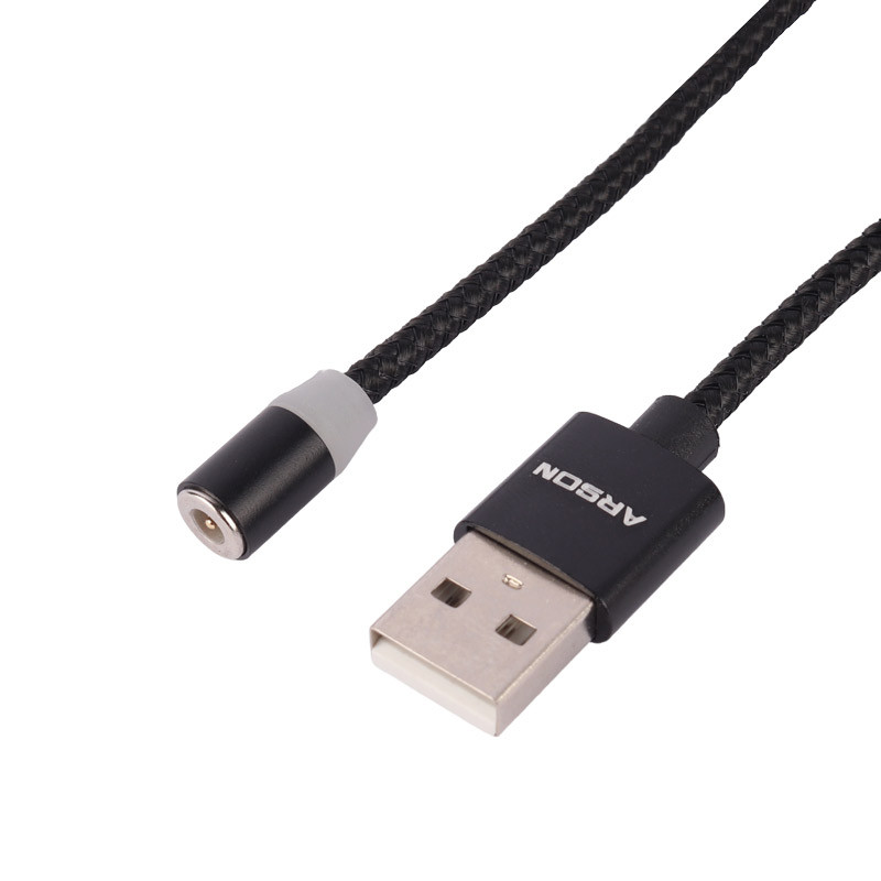 کابل 3 سر مگنتی فست شارژ Arson AN-M33 1m