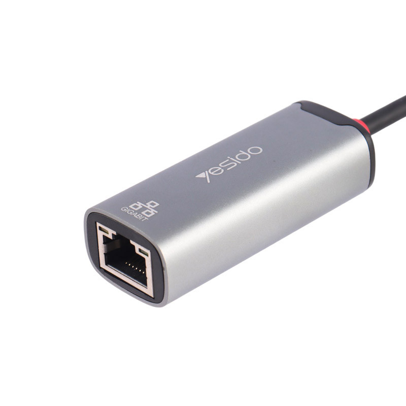 تبدیل Yesido HB26 LAN TO USB3.0/Type-C