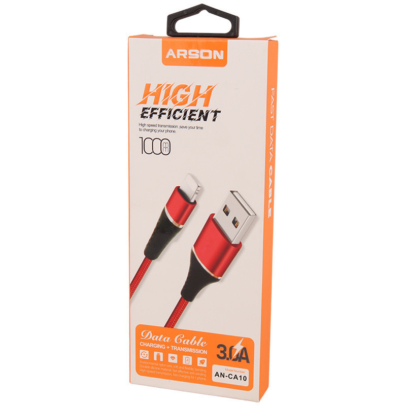 کابل میکرو یو اس بی فست شارژ Arson AN-CA10 3A 1m