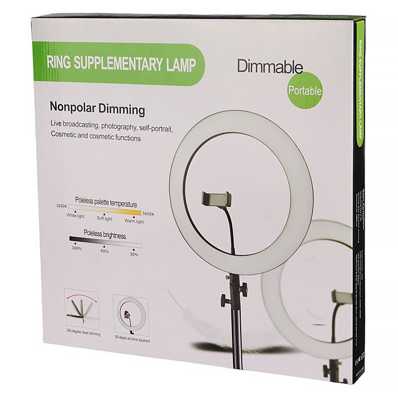 رینگ لایت 14 اینچ Dimmable Portable