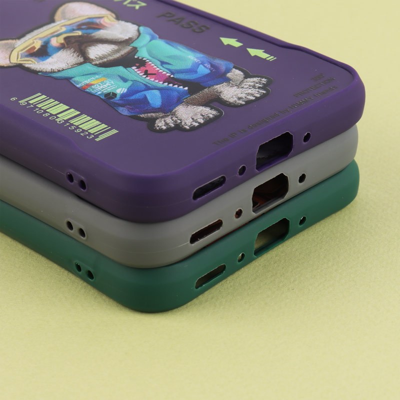 قاب سیلیکونی ژله ای طرح چاپی سامسونگ Galaxy A35