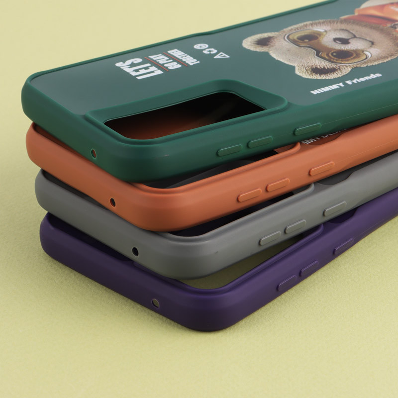 قاب سیلیکونی ژله ای طرح چاپی سامسونگ Galaxy A55
