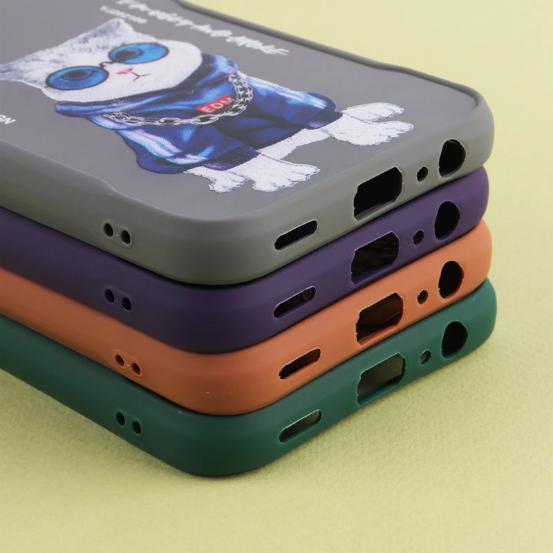 قاب سیلیکونی ژله ای طرح چاپی سامسونگ Galaxy A15