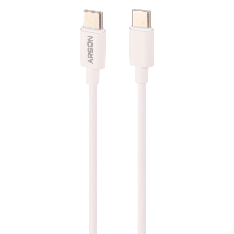 شارژر دیواری فست شارژ Arson AN-W02 4A PD QC3.0 20W + کابل تبدیل تایپ سی