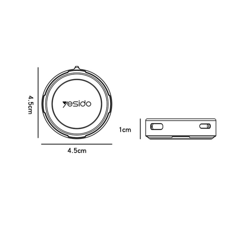 کابل شارژ مغناطیسی ساعت هوشمند Yesido DS18 1m