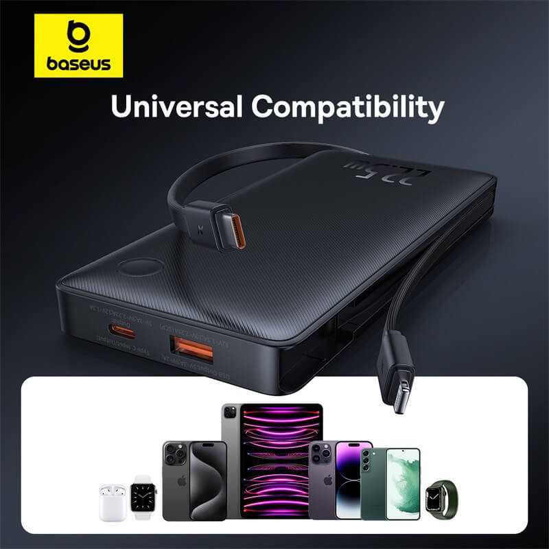 پاور بانک فست شارژ 10000 باسئوس Baseus Airpow Lite P10067501 PD 22.5W