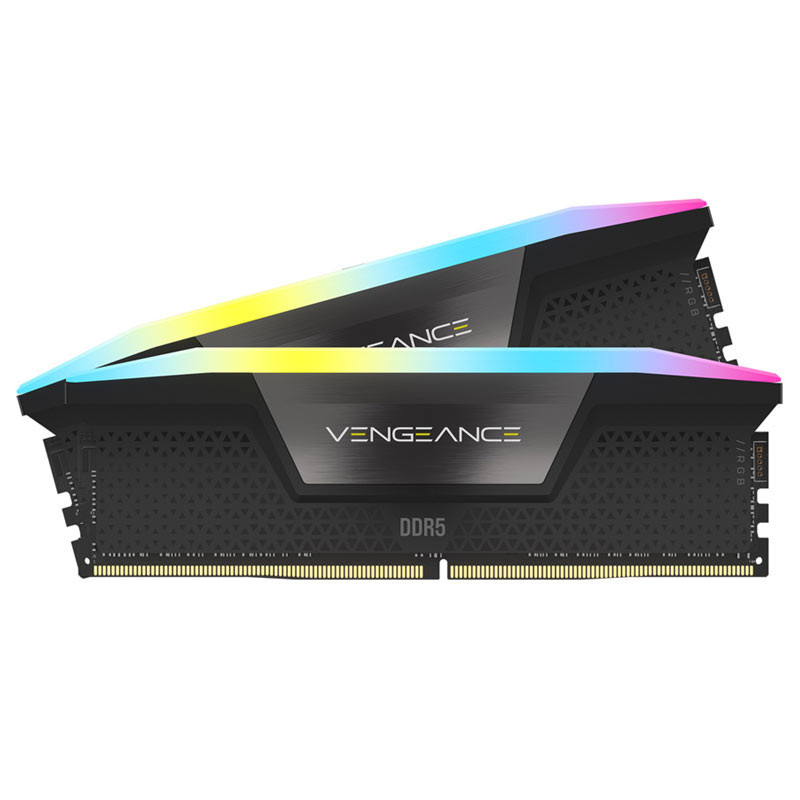 رم کامپیوتر Corsair Vengeance RGB DDR5 64GB 5200MHz CL40 Dual