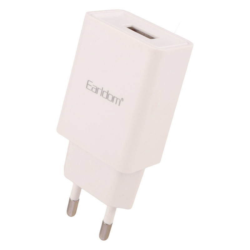 شارژر دیواری Earldom ES-EU27 2.1A 10.5W + کابل تایپ سی