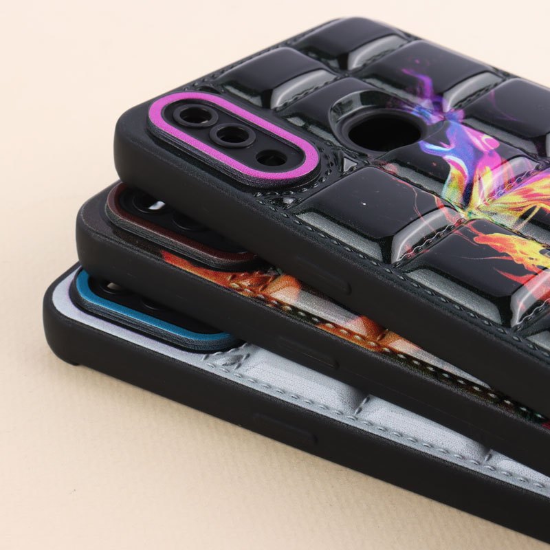 قاب پافر مربعی محافظ لنزدار سامسونگ Galaxy A10s