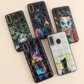 قاب پافر مربعی محافظ لنزدار سامسونگ Galaxy Galaxy A20 / A30
