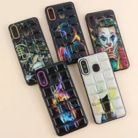 قاب پافر مربعی محافظ لنزدار سامسونگ Galaxy Galaxy A20 / A30