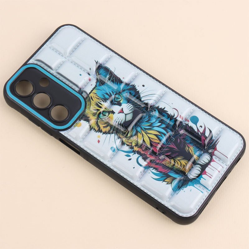 قاب پافر مربعی محافظ لنزدار سامسونگ Galaxy A25 5G