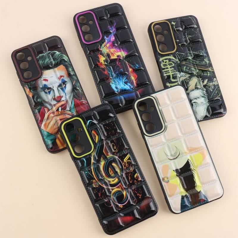 قاب پافر مربعی محافظ لنزدار سامسونگ Galaxy A05s