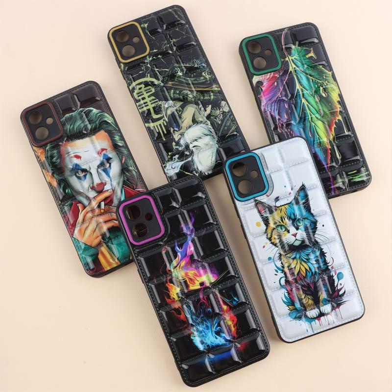 قاب پافر مربعی محافظ لنزدار سامسونگ Galaxy A05