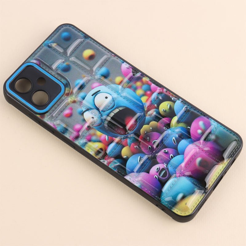 قاب پافر مربعی محافظ لنزدار سامسونگ Galaxy A05