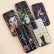 قاب شطرنجی طرح دار قاب پافر مربعی محافظ لنزدار سامسونگ Galaxy A15
