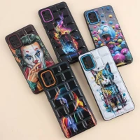 قاب پافر مربعی محافظ لنزدار سامسونگ Galaxy A51 4G