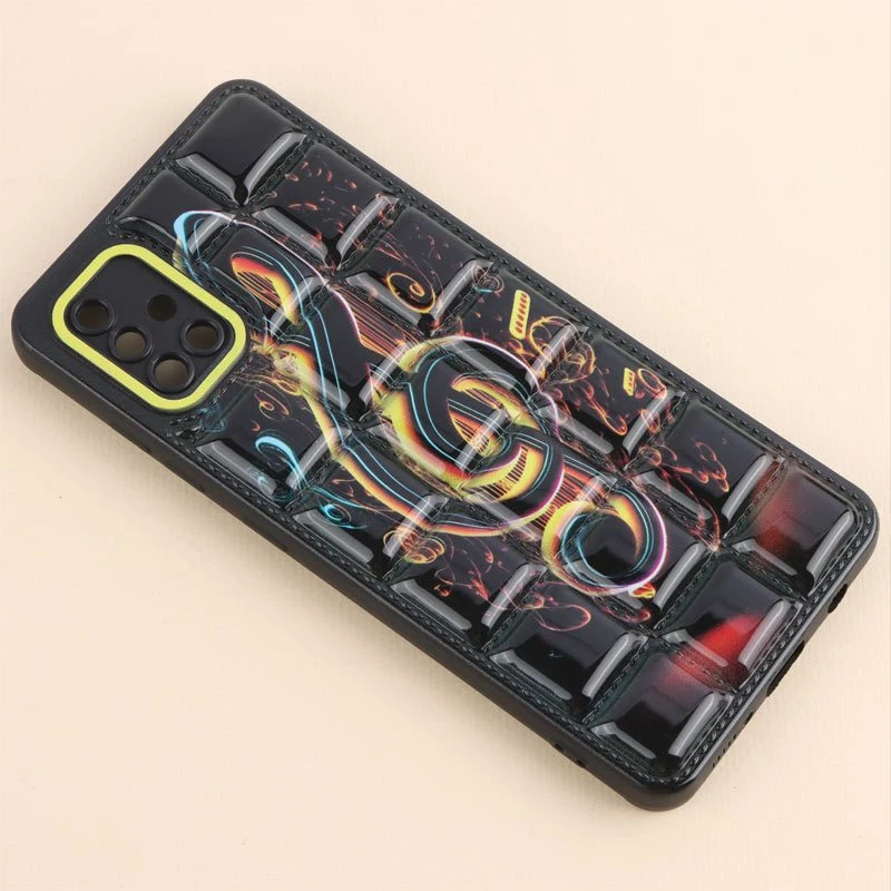 قاب پافر مربعی محافظ لنزدار سامسونگ Galaxy A51 4G
