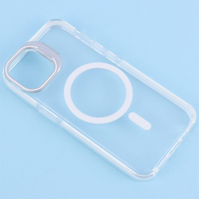 قاب PC Protection Case شفاف مگ سیف استندشو آیفون 13