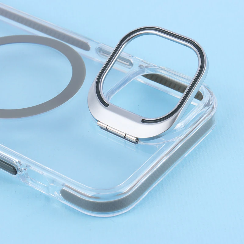 قاب PC Protection Case شفاف مگ سیف استندشو آیفون 13