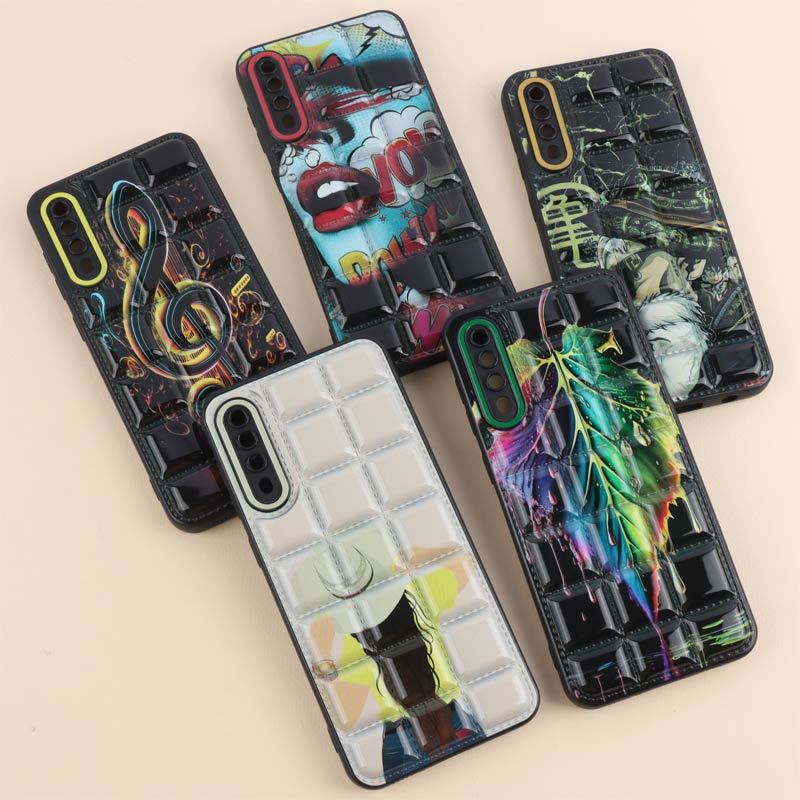 قاب پافر مربعی محافظ لنزدار سامسونگ Galaxy A50s
