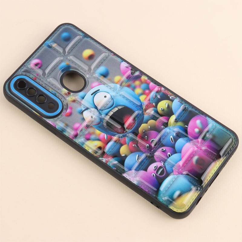 قاب پافر مربعی محافظ لنزدار سامسونگ Galaxy A20s