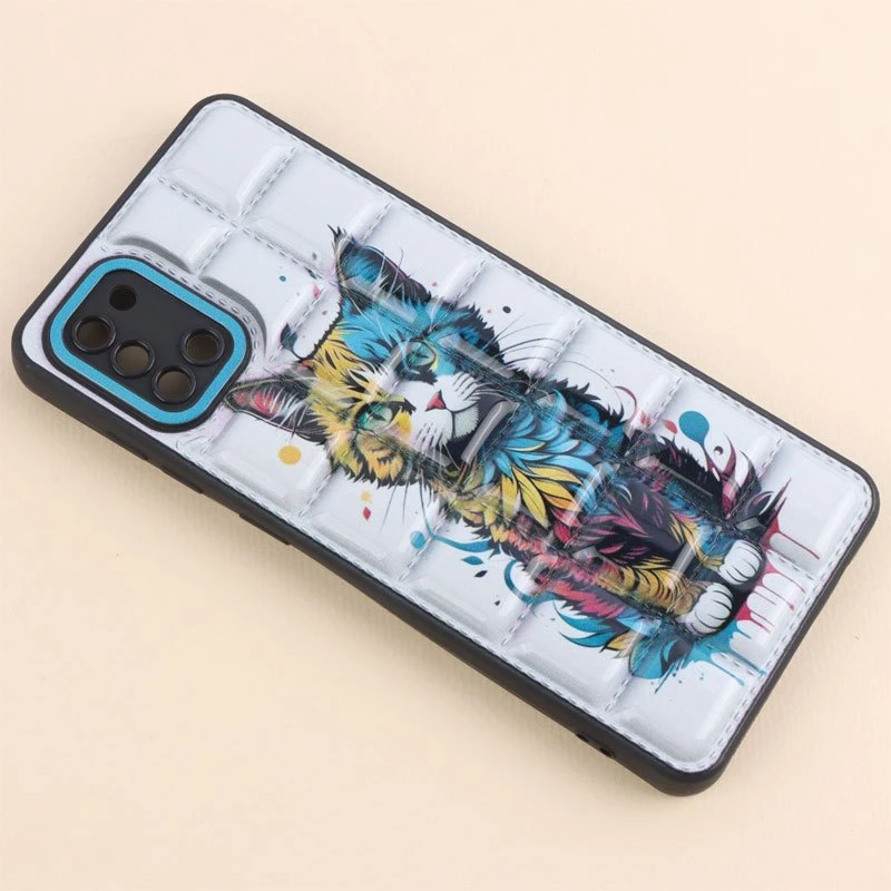 قاب پافر مربعی محافظ لنزدار سامسونگ Galaxy A31