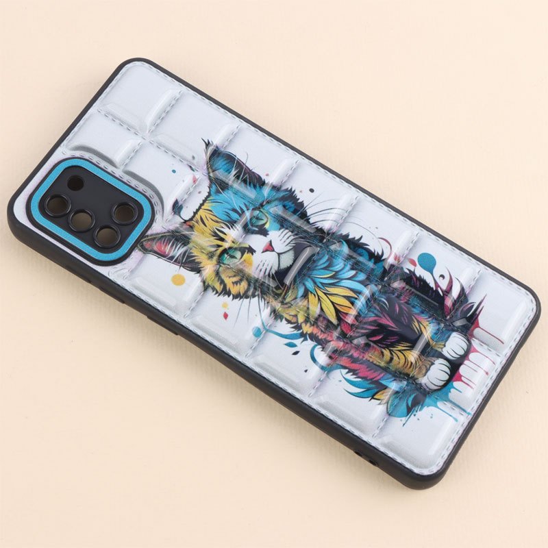 قاب پافر مربعی محافظ لنزدار سامسونگ Galaxy A31