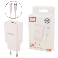 شارژر دیواری Earldom ES-EU27 2.1A 10.5W + کابل تایپ سی