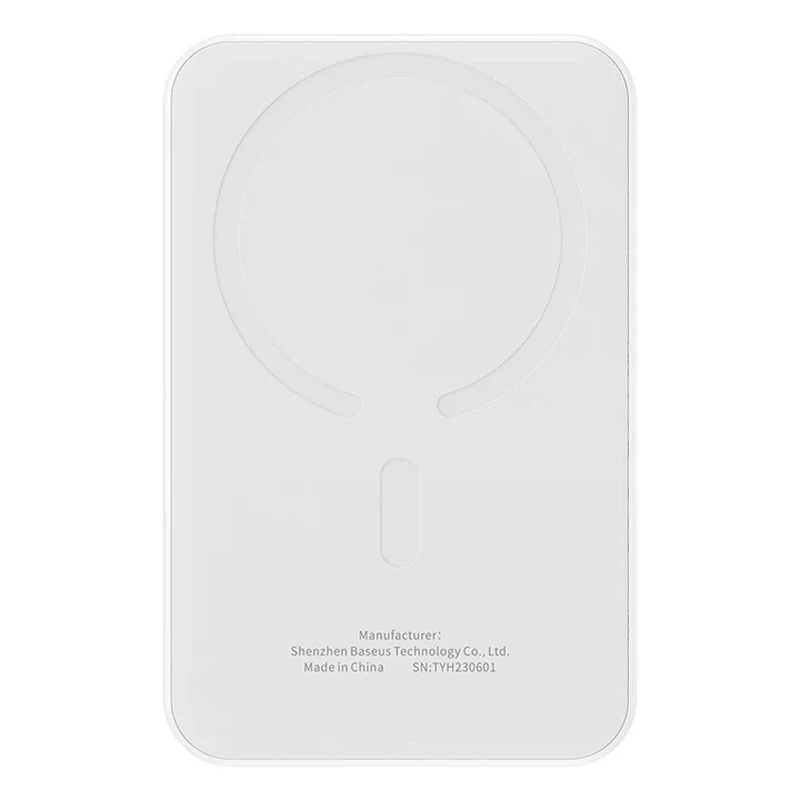 پاور بانک بی سیم فست شارژ 5000 باسئوس Baseus Magnetic Mini P10022107 PD 20W