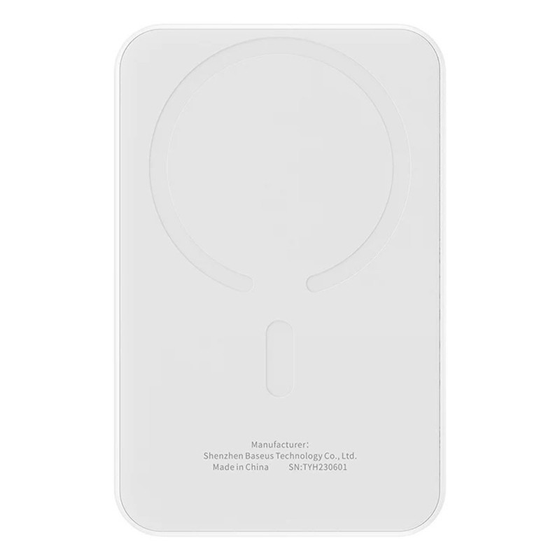 پاور بانک بی سیم فست شارژ 5000 باسئوس Baseus Magnetic Mini P10022107 PD 20W