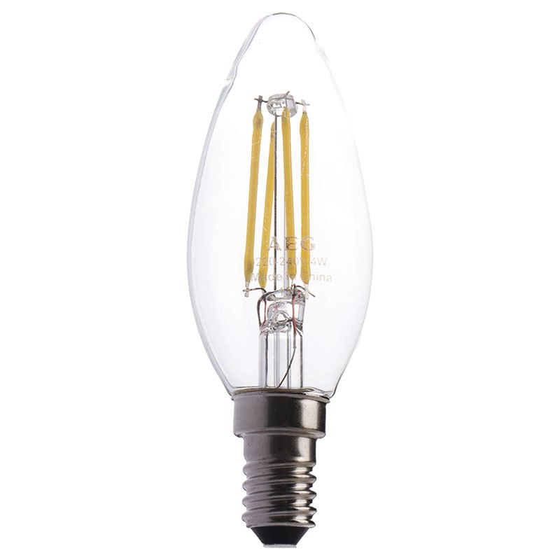 لامپ فیلامنتی شمعی 4 وات AEG FL-C35 پایه E14