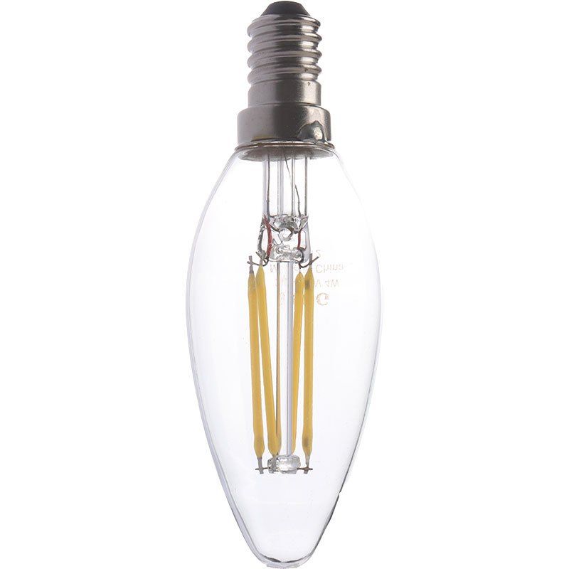 لامپ فیلامنتی شمعی 4 وات AEG FL-C35 پایه E14